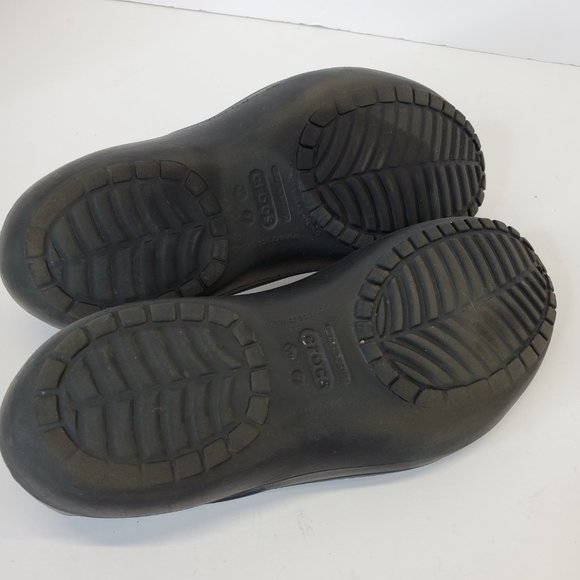 CROCS Kadee Womens Slip On Flats Comfort Shoes, Black 205077 - Sz 7. - Picture 7 of 11